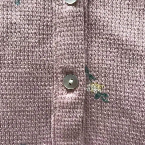 Lucky Brand Pink Floral Henley (NWT) - Picture 9 of 14